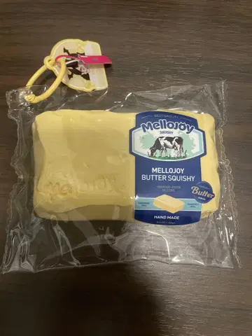 Mellojoy 버터 구 버터 옐로우 컬러 택