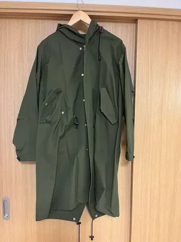 MARGARET HOWELL 후드 부착 모즈 코트 M 사이즈