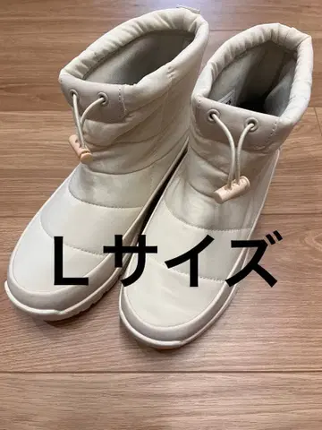 EDWIN 화이트 부츠 L 사이즈 시마무라 미사용 새상품