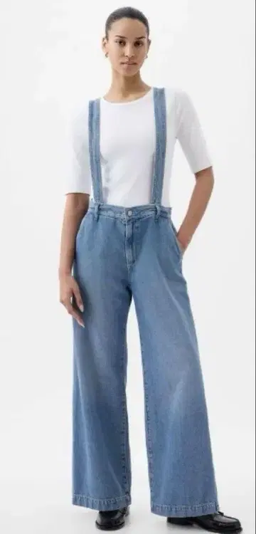 새상품 gap 서스펜더 데님