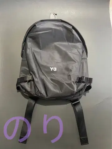 Y-3 블랙 백팩
