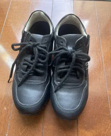 라쿠호도 블랙 여성용 신발 22.5cm