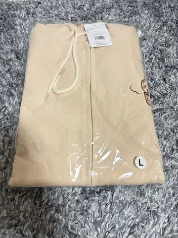 치이카와 지퍼 후드티 (토끼) 우라야하보즈 L 사이즈