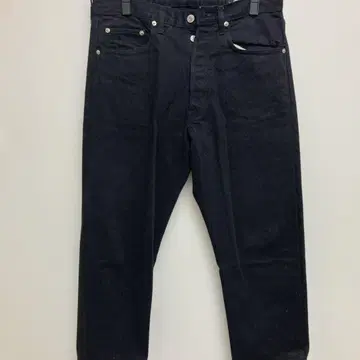 orslow 블랙 데님 팬츠