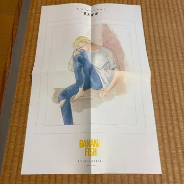 바나나 피쉬 아쉬 포스터 새벽 요시다 아키미 월간 플라워즈