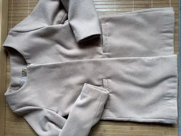 노카라 플리스 자켓 베이지