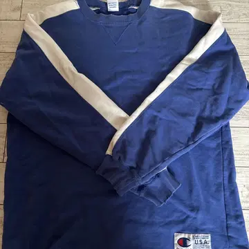 Champion 바이컬러 트레이닝복 L 사이즈 네이비