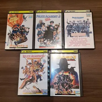 24시간 이내 발송 폴리스 아카데미 DVD 5장 세트