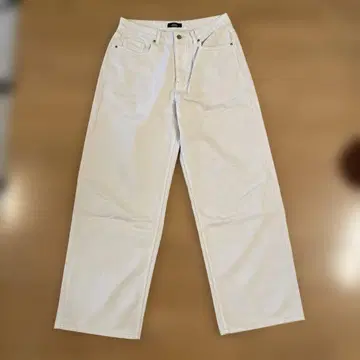 musinsa standard 아이보리 와이드 데님