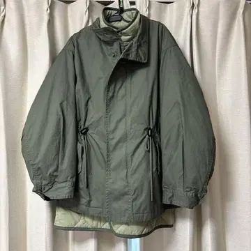 MOUSSY 올리브 리버서블 다운 자켓