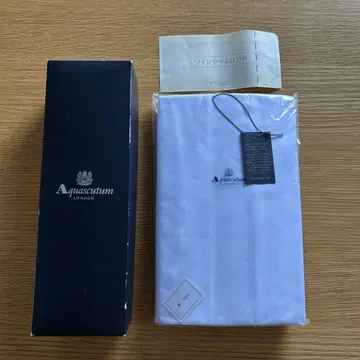 Aquascutum LONDON 맞춤권부 와이셔츠 원단