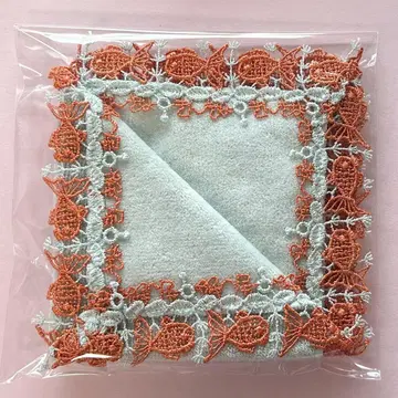치카자와 레이스 시즌 타월 손수건 금붕어 킹교 블루