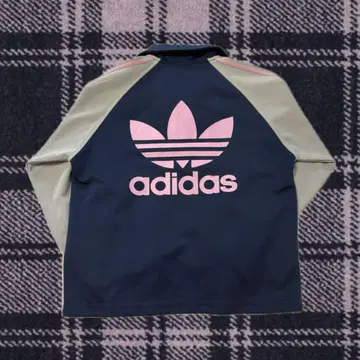 [ adidas ] 아디다스 네이비 핑크 저지