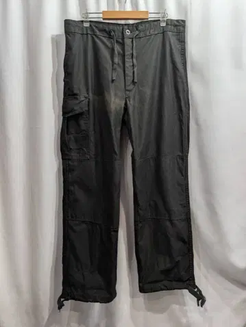 80s 벨기에군 M-88 블랙 카고 팬츠 3/L 상당