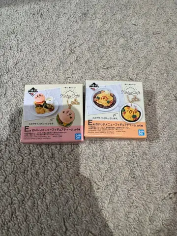 커비 카페 Kirby Cafe 미니 키링 2개 세트 제일복권