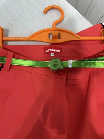 archivio 여성 팬츠 40 빨간색