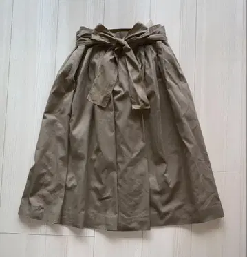 jb pumpkin 호박 브라운 코튼 개더 스커트