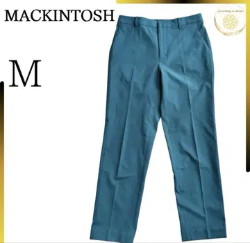 MACKINTOSH 터콰이즈 슬랙스 M