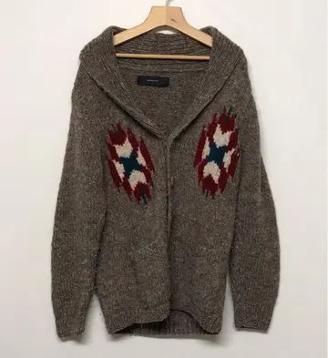 AMERICAN RAG CIE 치마요 숄카라 니트 가디건