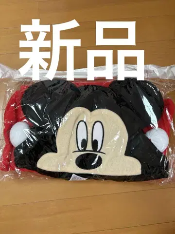 [ 새상품 ] 미키 후드 부착 담요