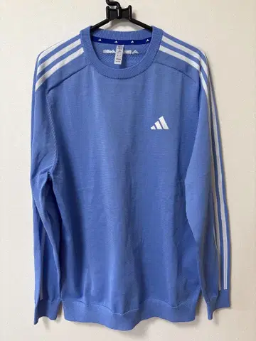 adidas 니트 스카이블루