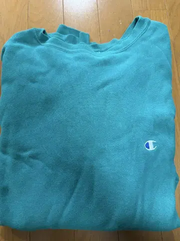 빈티지 90s 챔피언 리버스 위브 파랑 눈
