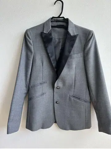 그레이 테일러드 자켓 사이즈 44