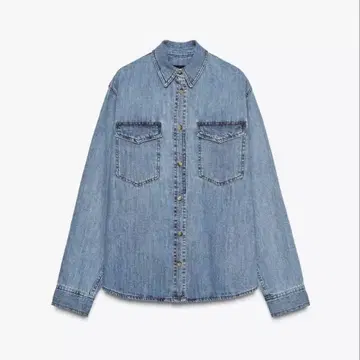 ZARA 데님 셔츠 L