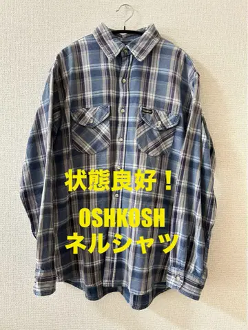 OSHKOSH 오슈코슈 플란넬 셔츠 체크 90s 00s 구제 의류