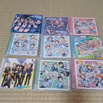 애니메이션 아이돌 마스터 CD 9장 묶음 판매!