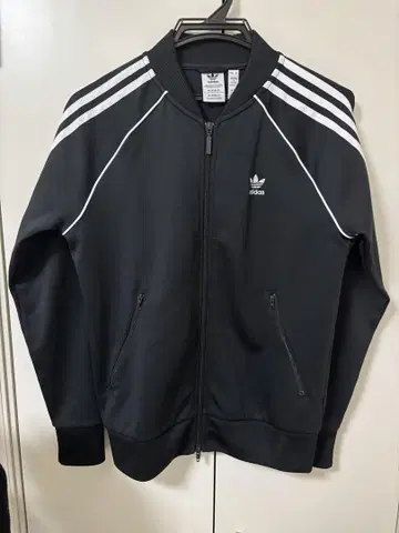 adidas 블랙 스트라이프 저지