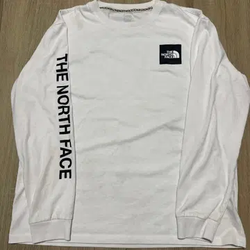 THE NORTH FACE 화이트 긴팔 셔츠 L
