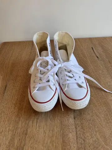 Converse 하이컷 스니커즈 화이트