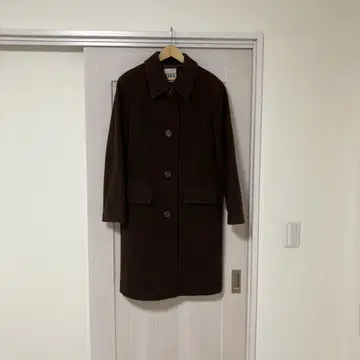 레어 레트로 마리콴트 코트 브라운