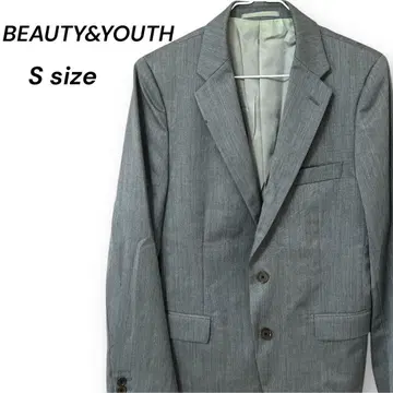 [ 새상품급 ] BEAUTY&YOUTH 그레이 테일러드 자켓 S 사이즈