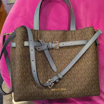 MICHAEL KORS 숄더백 브라운/블루