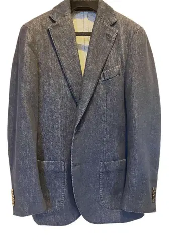 lardini 라르디니 데님 테일러드 자켓 4648