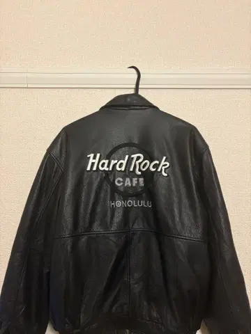 HARD ROCK CAFE 하드 록 카페 가죽 자켓