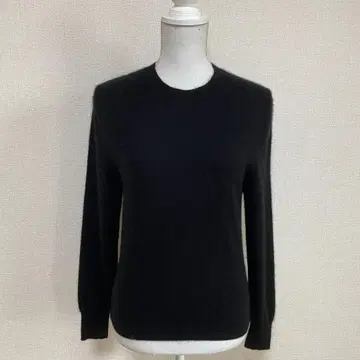 유니클로 UNIQLO 블랙 캐시미어 100% 스웨터 S 가을/겨울