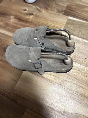 BIRKENSTOCK Boston 스웨이드 가죽