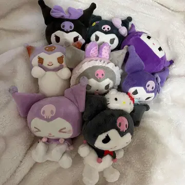 쿠로미 마스코트 봉제 인형 세트