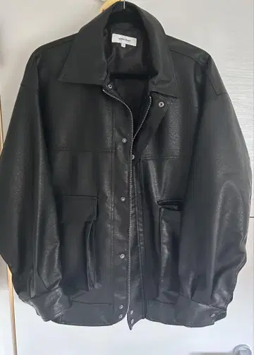 블랙 가죽 자켓