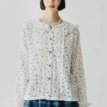 imakokoni 세일러 카라 블라우스