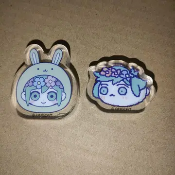 OMORI 카페 트레이딩 아크릴 피규어 바질, 인형옷