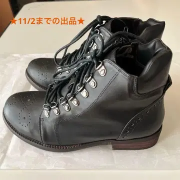 다정한 신발 공방 Belle&Sofa Les Belles 레이스업 부츠