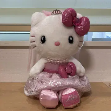 USJ 한정판 키티 웨딩 봉제 인형