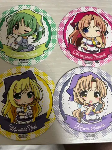 새벽보다 푸른 유리색 코스터 사야카 나츠키 리 스이