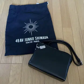 JUNKO SHIMADA 블랙 숄더백