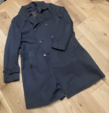 MACKINTOSH 트렌치코트 남성용 네이비 40