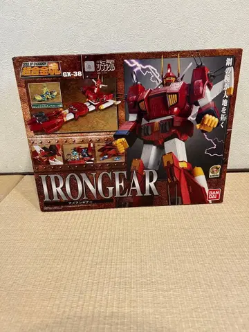 초합금혼 GX38 전투 메카 자붕글 아이언기어 반다이 미개봉 새상품